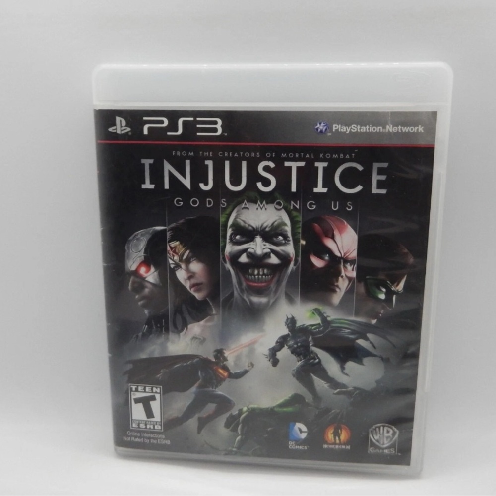 Injustice: Gods Among Us for PS3 - Black Case